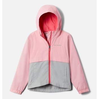 Columbia Jakne Za Djevojčice - Rain-Zilla Roze Ljubičaste Sive | LSCB-95218